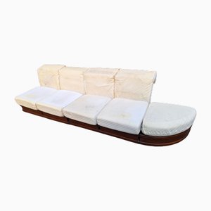 Can Can Modular Sofa by Luciano Frigerio for Frignerio Di Desio, 1960s, Set of 5