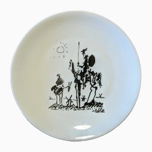 Earthenware Limoges Porcelain Plate, 1997