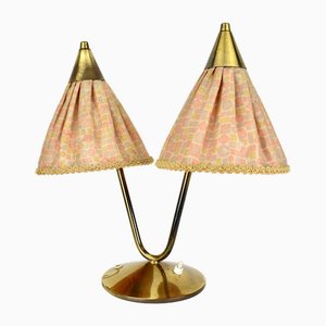 Space Age Brass Table Lamp, 1950s