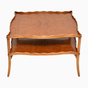 Mesa de centro Burr de nogal, 1950