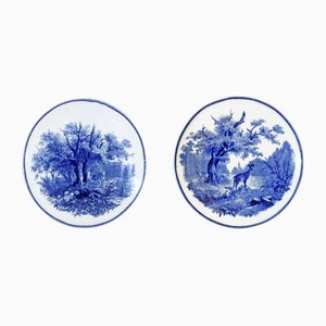 Piatti decorativi di Villeroy & Boch, fine XIX secolo, set di 2