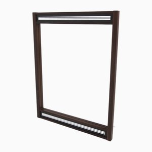 Scandinavian Rosewood Mirror from Fröseke, Sweden, 1960s