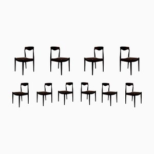 Scandinavian Chairs, 1960s, Set of 12