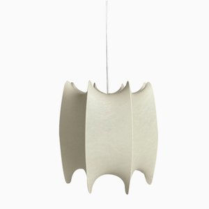 Sculptural Cocoon Pendant Hanging Lamp by Achille Castiglioni for Flos, 1960s