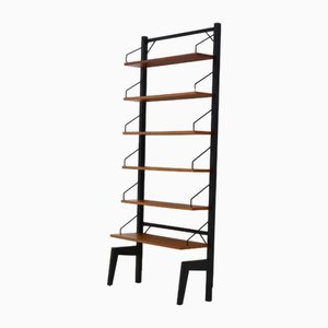 Free-Standing Royal System Shelving Unit in Teak by Poul Cadovius for Cado, 1960s