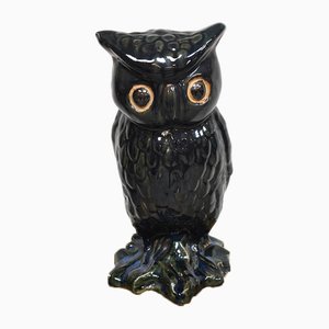 Figurine Hibou Vintage en Céramique, 1970s