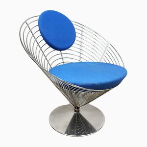 Vintage Wire Cone Chair von Verner Panton für Fritz Hansen, 1960
