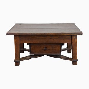 Late 18 Century Spanish Coffee Table with Drawer