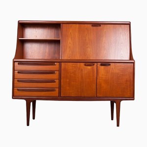 Credenza alta Mid-Century in teak di John Herbert per A. Younger LTD