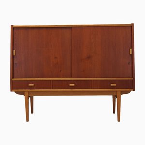 Danish Teak Highboard, 1960s