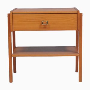 Mid-Century Danish Side Table with Drawer