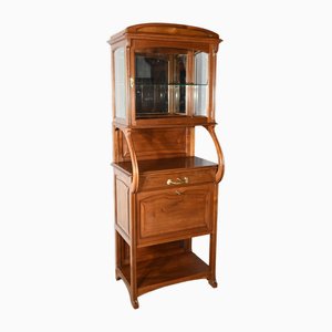 Mahogany Bar Cabinet attributed to Maison E. Diot, 1900s