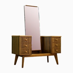 Mid-Century Walnut Dressing Table from Morris of Glasgow, 1950s