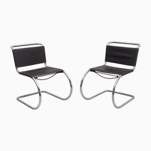 Set of Mr10 Cantilever Chairs by Ludwig Mies Van Der Rohe, 1960