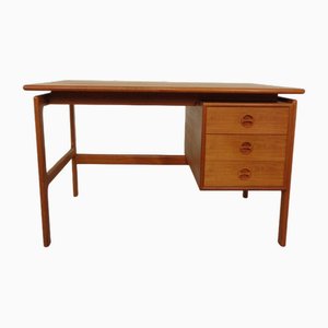 Danish Teak Desk from Gasvig Møbler, 1960s