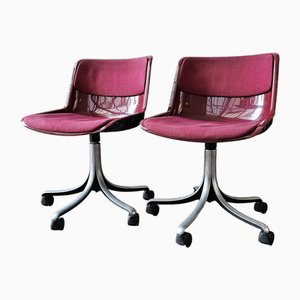 Girdeble Chairs by Osvaldo Borsani for Tecno, Set of 2