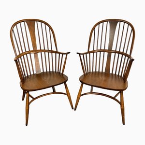 Chairmakers Armlehnstühle No.472 von Lucian Ercolani für Ercol, 1958, 2er Set