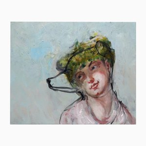 Marie Rauzy, L'amour des mauvaises herbes 3, 2023, Oil on Canvas