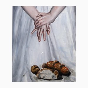 Marie Rauzy, Sans titre, 2024, óleo sobre lienzo