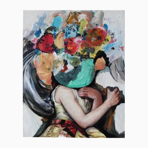 Marie Rauzy, Je ne me sens plus de joie #25, 2022, Oil & Acrylic on Canvas