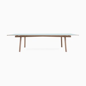 Fixyourtable Blue Dining Table by Moca