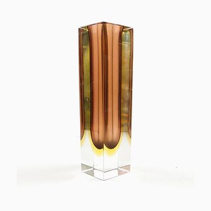 Italienische Vase aus Muranoglas von Mandruzzato, 1950er