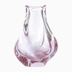 Vase par Miloslav Klinger pour Zelezny Brod Glassworks, Ex-Tchécoslovaquie, 1960s