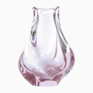 Vase von Miloslav Klinger für Zelezny Brod Glassworks, Ehemalige Tschechoslowakei, 1960er