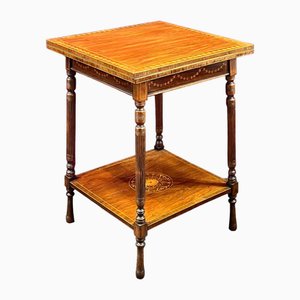 Edwardian Rosewood Games Table from Edwards and Roberts, 1900s