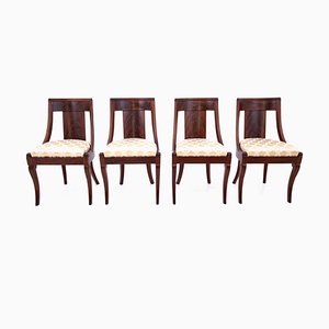 Antique Dining Chairs, 1860s, Set of 4