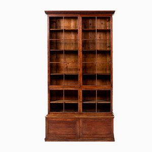 Large 18th Century English Mahogany Bookcase