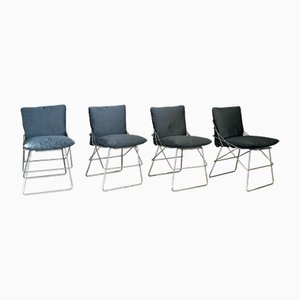 Chaises SOF SOF par Enzo Mari pour Daride, Set de 4