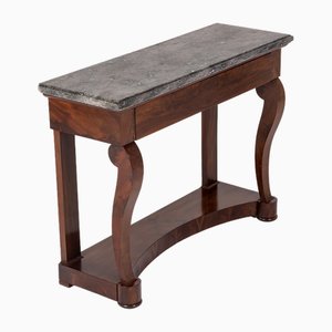 Antique French Mahogany Console Table, 1800s