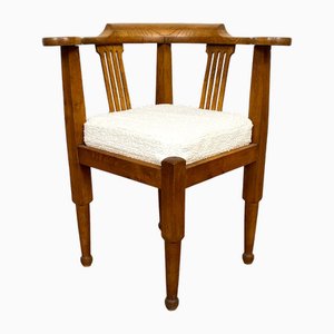 Vintage Beistellstuhl aus Holz