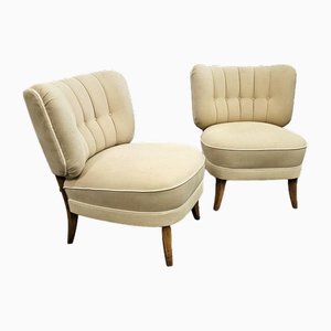 Sillones Mid-Century de Otto Schulz, Jio Möbler, años 40. Juego de 2