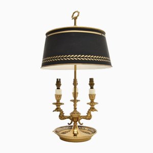 Vintage Brass and Tole Table Lamp, 1920
