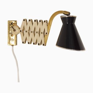 Diabolo Wall Scissor Lamp by Karl Lang for Sis Licht, 1950s