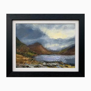 Colin Halliday, English Lake District, 2011, Impasto Oil Painting, Framed