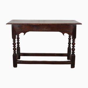 18th Century Oak Lamp Table