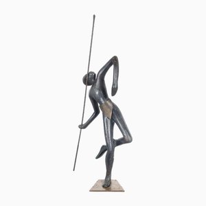 Sculpture en Bronze de Hagenauer, Autriche, 1930s