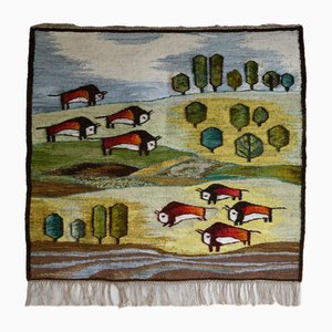 Vintage Polish Wall Hanging from Cepelia