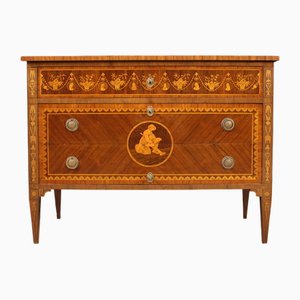 Commode à Tiroirs Vintage Marquetée, 1960