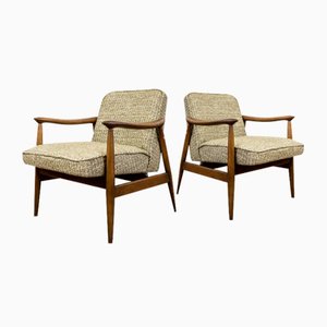 Set of GFM-87 Armchairs by Juliusz Kędziorek for GFM, 1960s