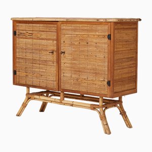 Rattan and Bamboo Dresser, 1950