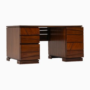 Bureau Moderniste en Bois, France, 1970s