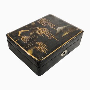 Scatola in legno laccato, Giappone, anni '20