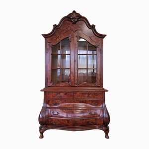 Antique 2-Piece Cabinet and Showcase