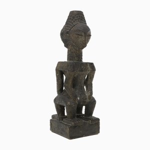 Statua in ceramica di ispirazione africana, anni '60