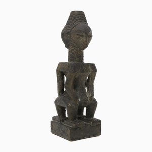 Statue d'Inspiration Africaine en Céramique, 1960s