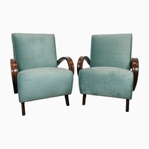 Set of Armchairs by Jindrich Halabala, 1940s